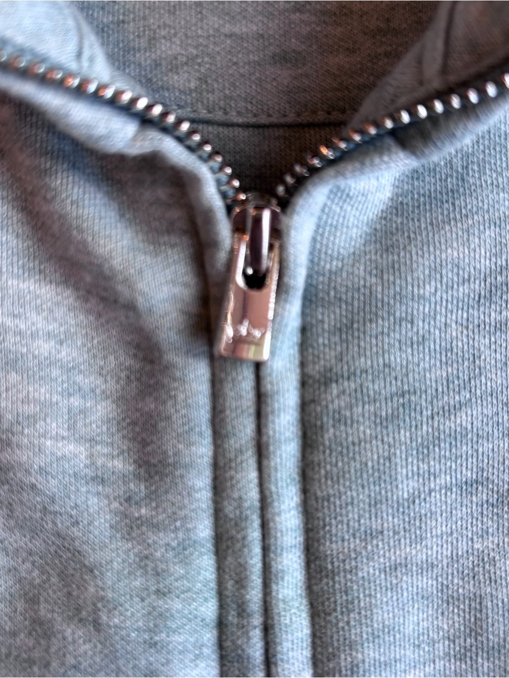 Peter Millar Heathered Blue/Green Full-Zip Jacket with Lighthouse Logo | Medium - Picture 4 of 5